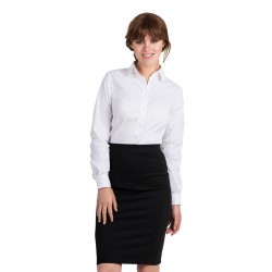 Plain tie LSL /women Black B&C 135 GSM